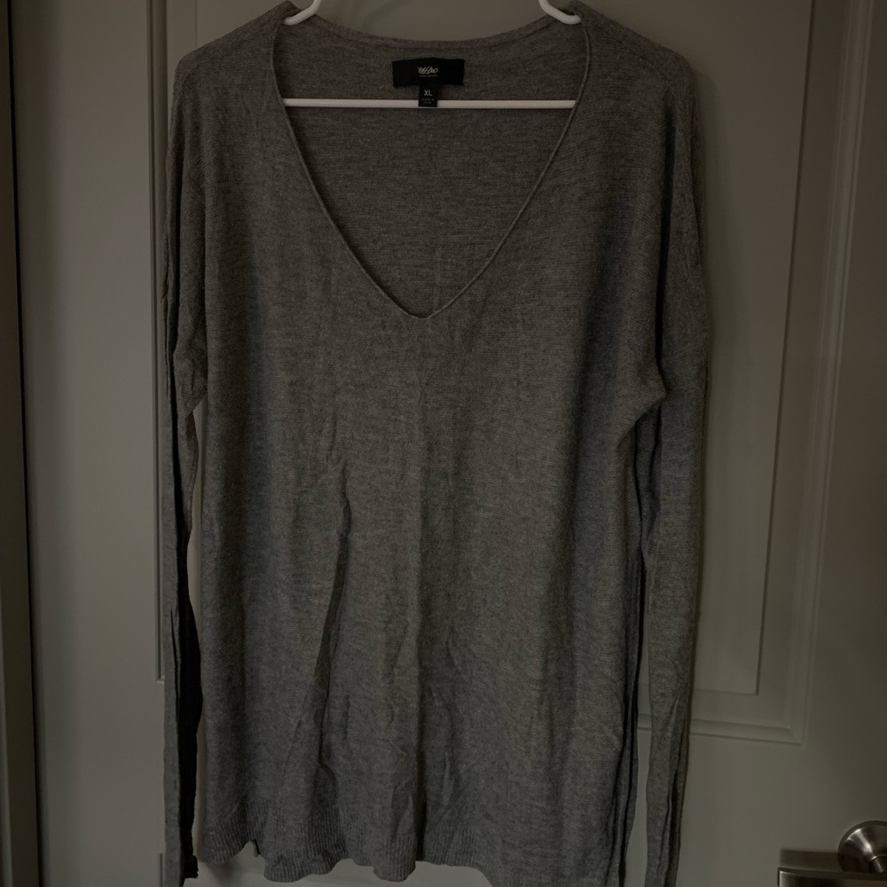 Gray sweater